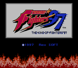 The King of Fighters 97 Title Screen